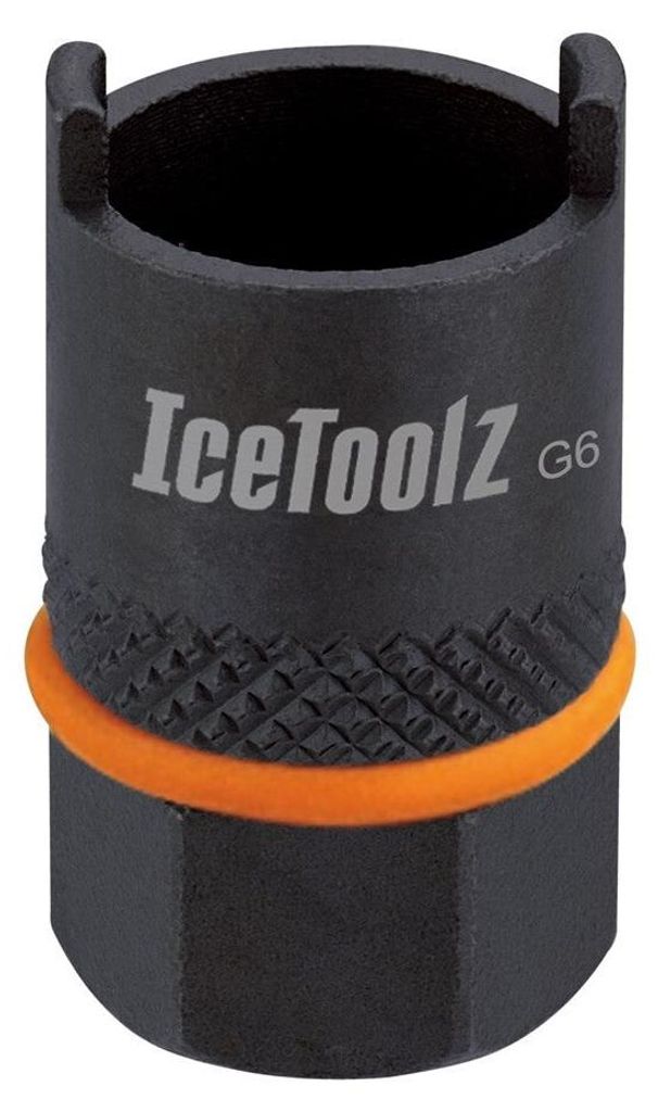 IceToolz freilaufkunde Suntour 2 Kerbstahl schwarz Produktbild 