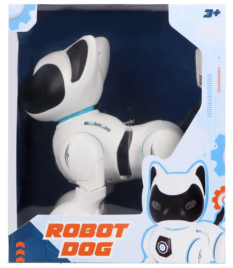 Jouet Robot pour Chiens Interactif Osa avec Fonctions Programmables Blanc