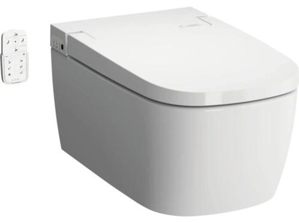 VitrA Dusch-WC Set V-Care Comfort Tiefspüler spülrandlos Produktbild 