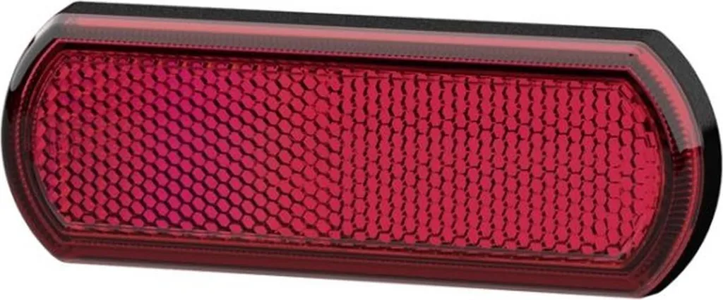 HELLA 8RA 013 403-001 Catadioptre Arrière Rouge pour Remorque 113mm