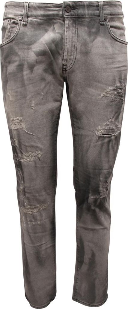 3869AU jeans uomo MESSAGERIE GREEN FLAG man delavè trousers