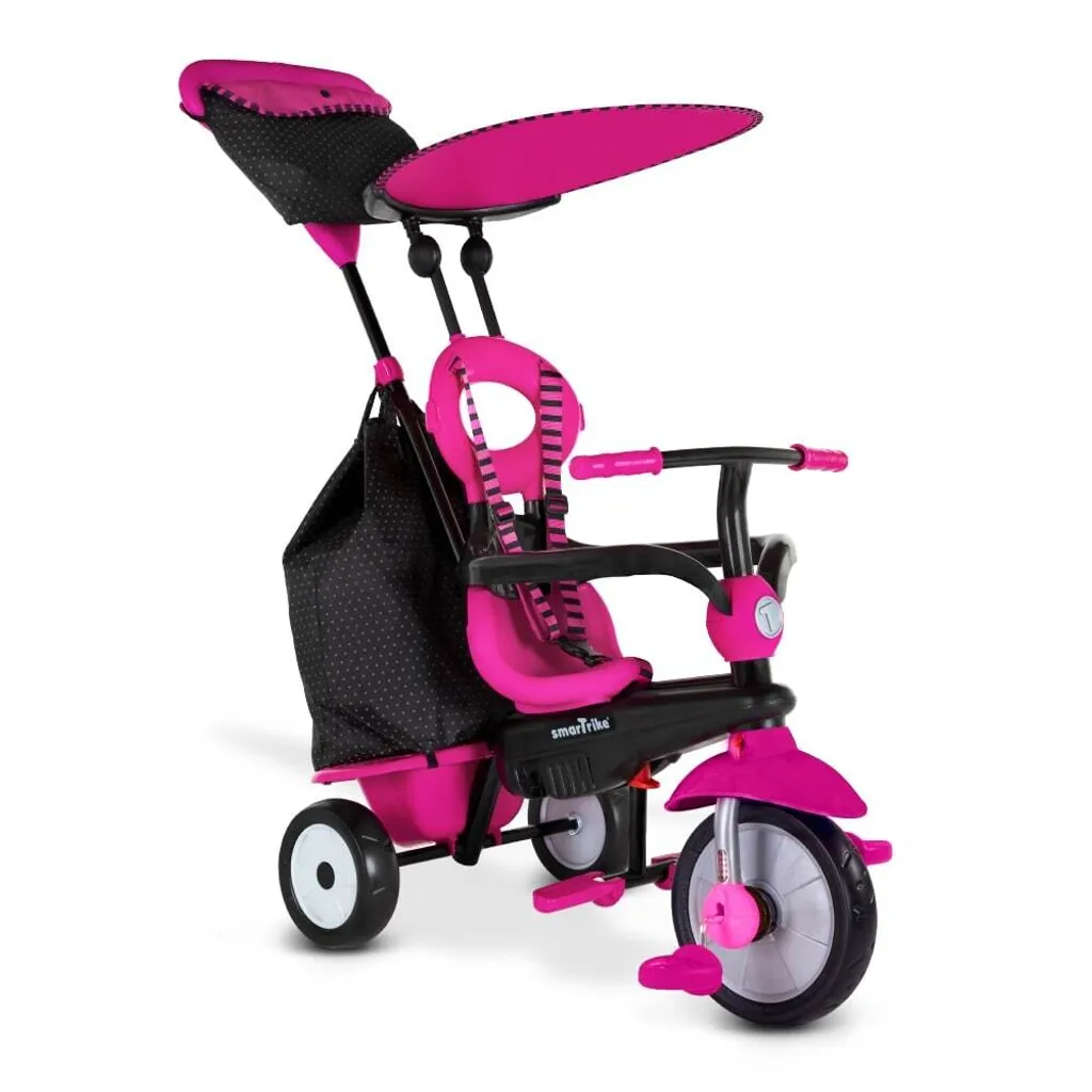 Tricycle évolutif smarTrike Vanilla Plus rose pour bébé de 15 à 36 mois