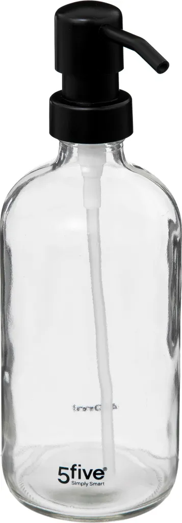 Dispenser sapone liquido 450ml design minimal | Accessorio bagno moderno