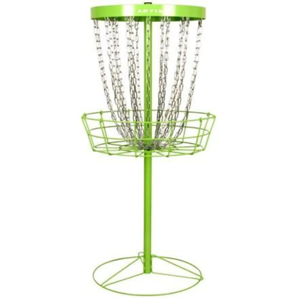 Panier de Disc Golf Artis Cible de Précision avec Chaînes en Acier 1pc