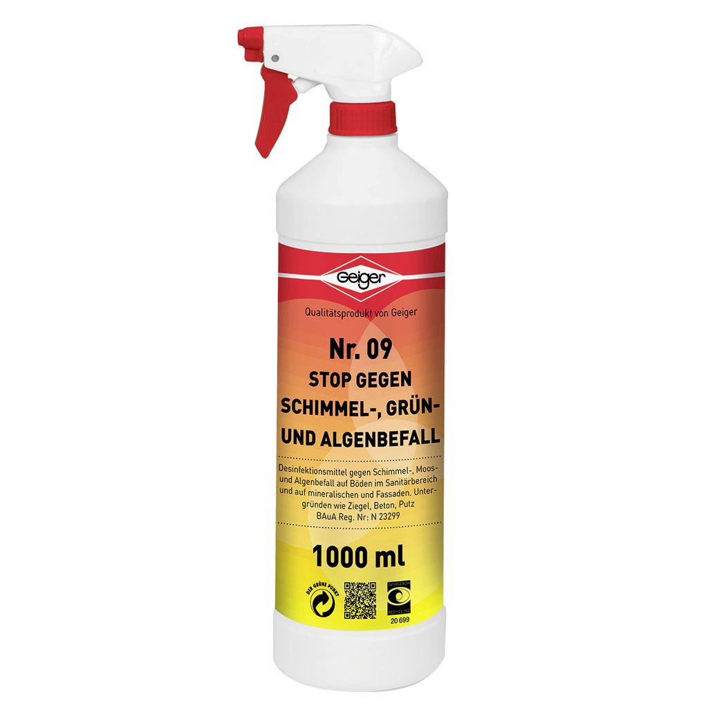 Geiger Nr.9 Stop gegen Schimmel-, Moos- und Algenbefall Produktbild 