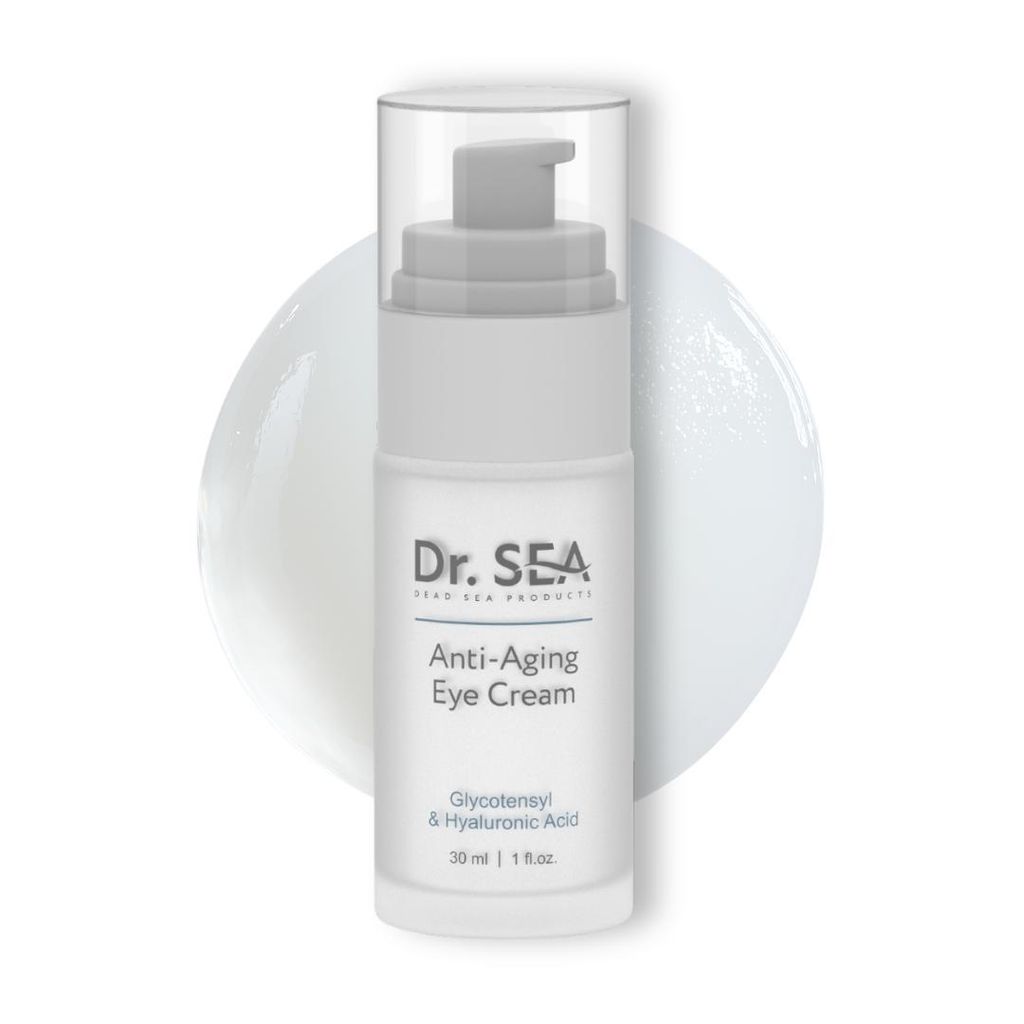 DR. SEA Anti-Aging Augencreme mit Hyaluron & Koffein Lifting-Pflege mit Kollagen für alle Hauttypen, 30 ml