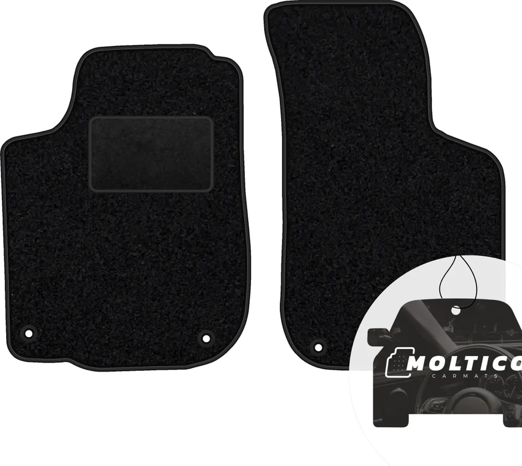 Accessori Skoda Octavia I: Tappetini Velours Neri moto-MOLTICO (2 pz)