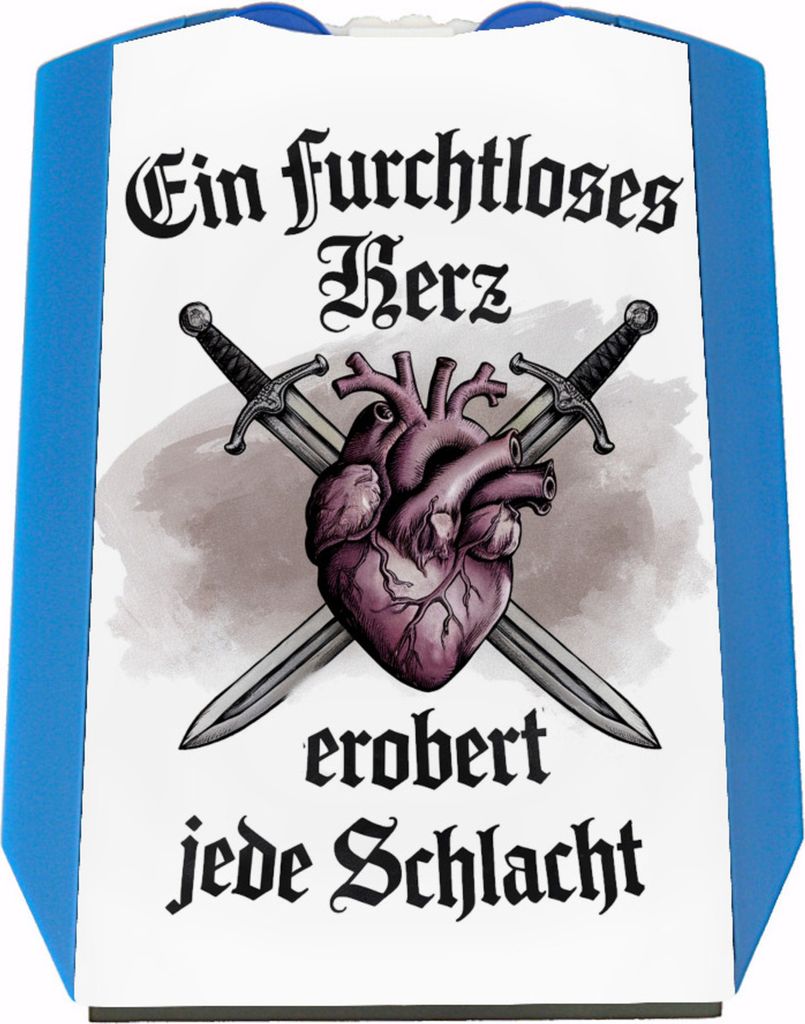 Furchtloses Herz erobert jede Schlacht Parkscheibe