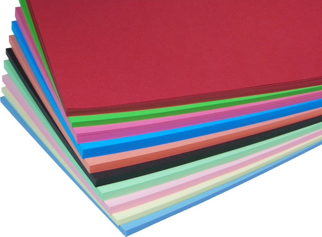 Farbpapier A4 500 Blatt Mix 10 Farben Produktbild 