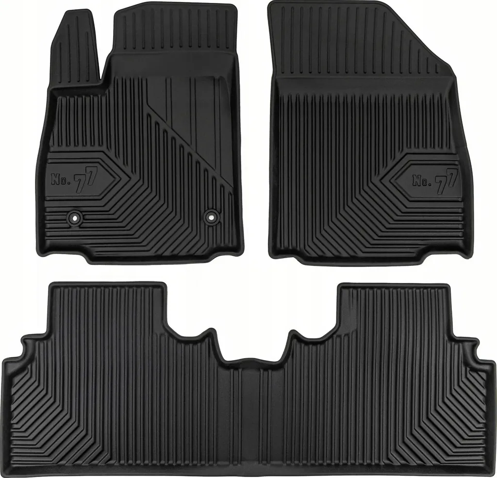 Tappetini Auto Kia EV3 Gomma 2024: Kit 4 Pezzi Frogum Original Neri