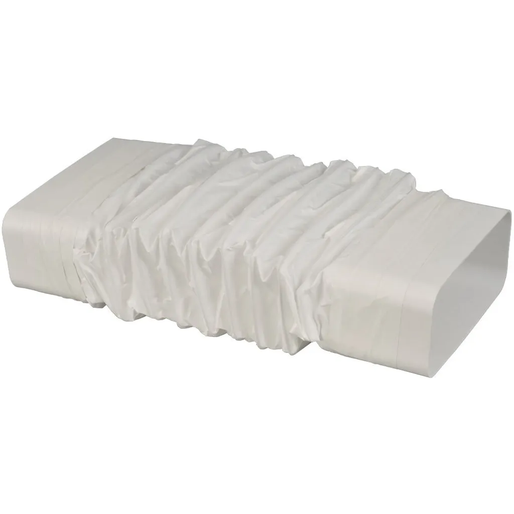 Raccord conduit plat 222x89mm flexible 40cm solution pour espaces réduits