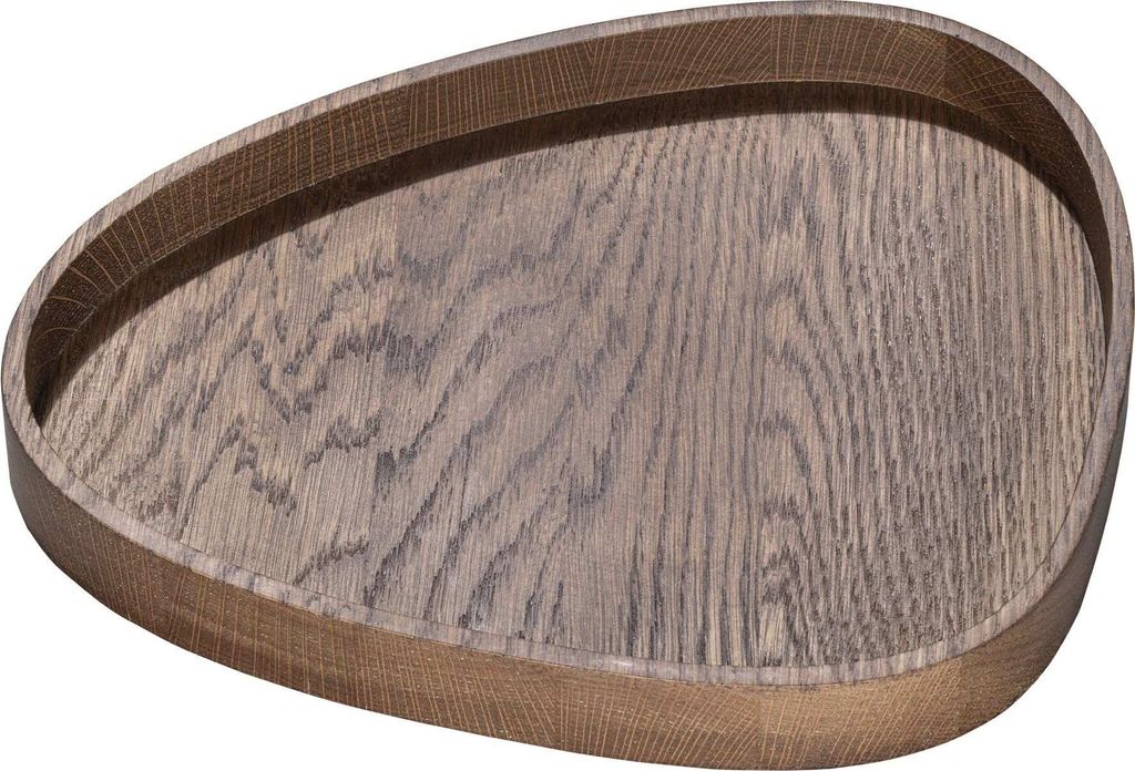 LIND DNA Tablett / Halter - Eichenholz - Smoked - 26 x 23 cm