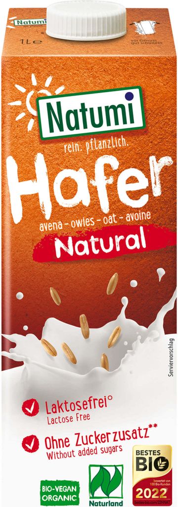 Natumi Hafer natural - Bio - 1l