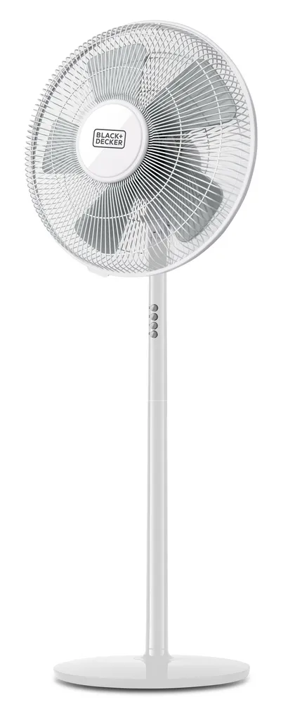 Ventilateur sur pied réglable 40cm pour rafraîchir votre bureau ou salon