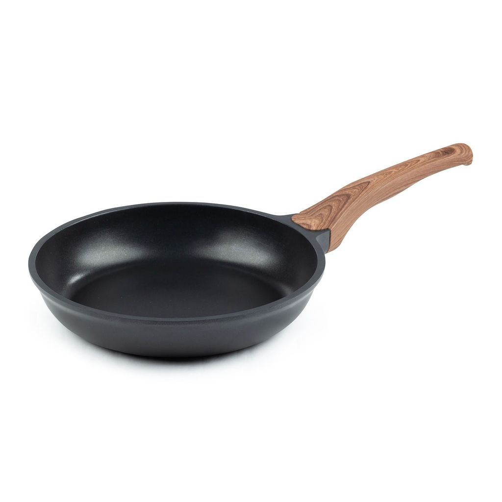 Bratpfanne 24 cm Schwarz Black Line mit Antihaftbeschichtung Induktionsgeeignet