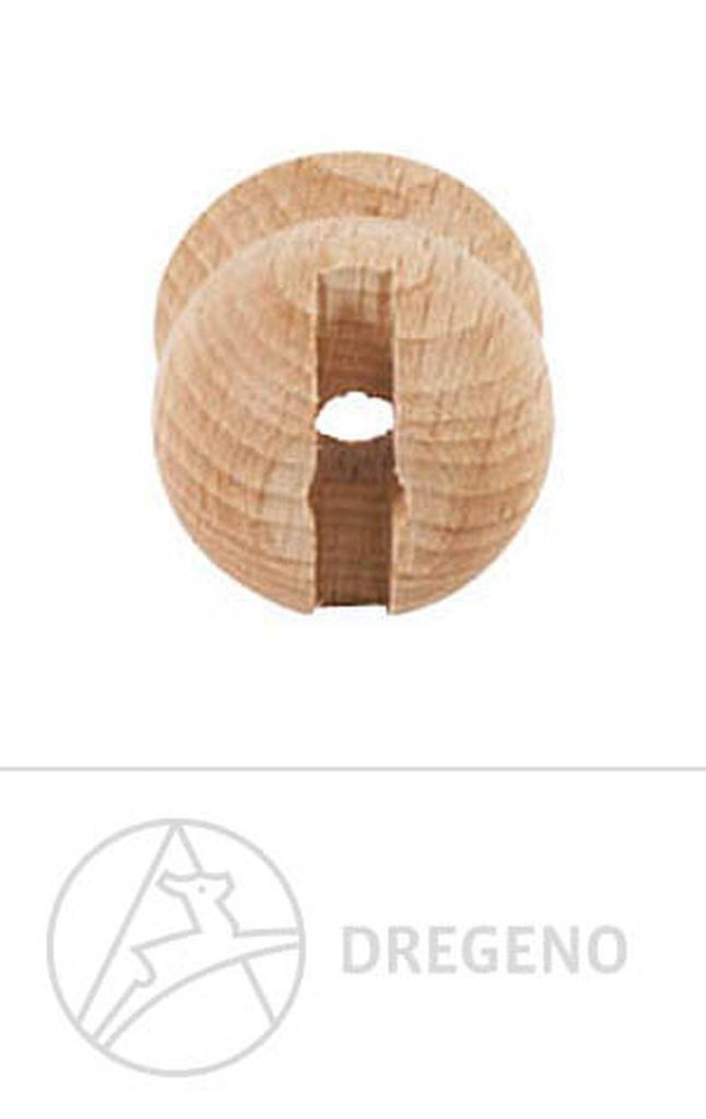 Ersatzteile & Bastelbedarf Holztülle Kugelform, 5mm geschl. 50 Stück Breite x Höhe x Tiefe 2,5 cmx2,4 cmx2,5 cm NEU