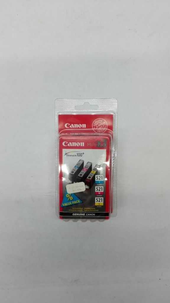 Canon CLI-521 Multipack Tricolor Druckerpatrone farbig Produktbild 