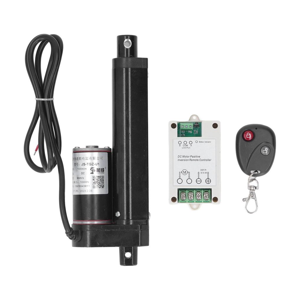 Elektrický lineární pohon, zdvih 100 mm, 1000 N, 24 V pro Obrázek produktu 