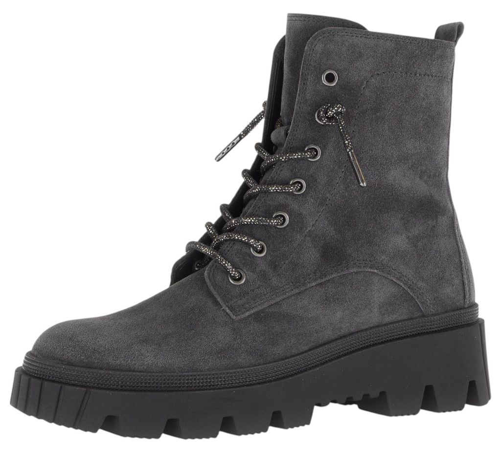 Gabor Schnürstiefeletten Damen 32303938343738 Grau 40 EU Produktbild 
