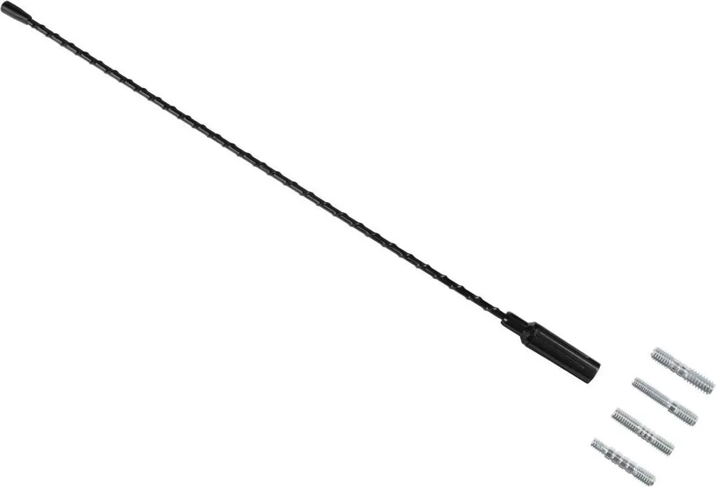 Antenna Auto Montante Peiying M3 42,5 cm | Universale 4 Adattatori