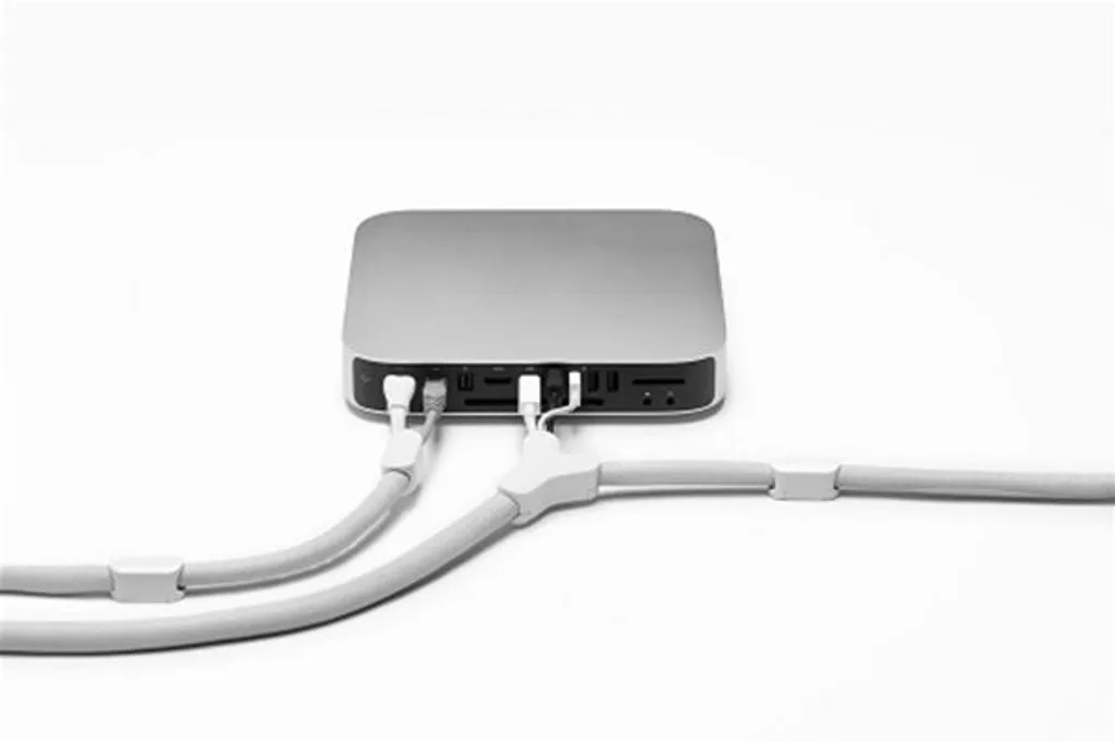 Gaine Range-Câbles Bluelounge Soba Blanc pour Organisation Informatique - 9