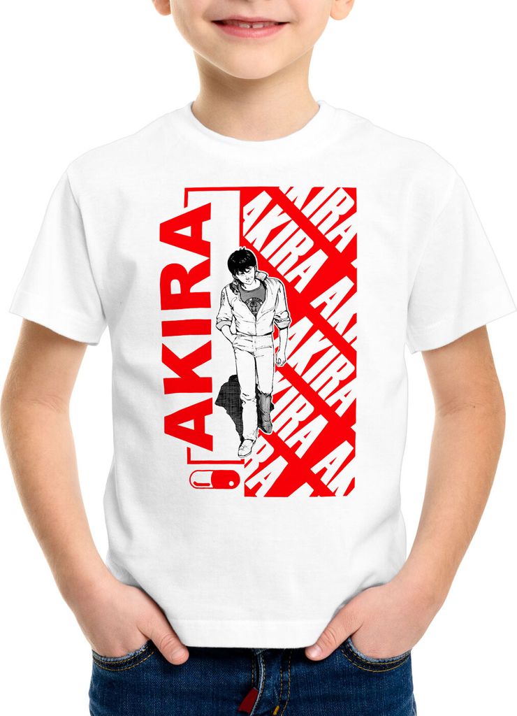 style3 Kaneda Cyberpunk Kinder T-Shirt neo tokyo biker anime