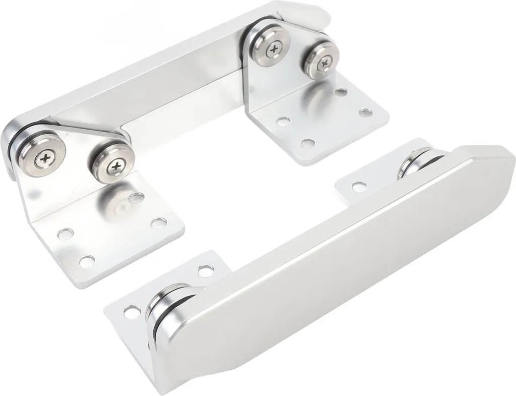 Charnière siège bateau de plaisance pliable en aluminium poli durable