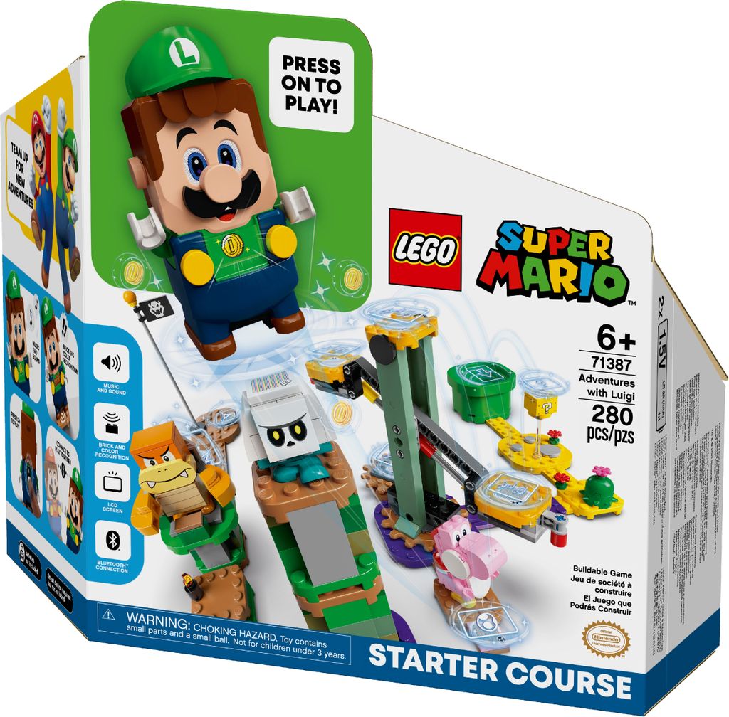 LEGO® Super Mario 71387 Dobrodružstvá s Luigim - Obrázok produktu 