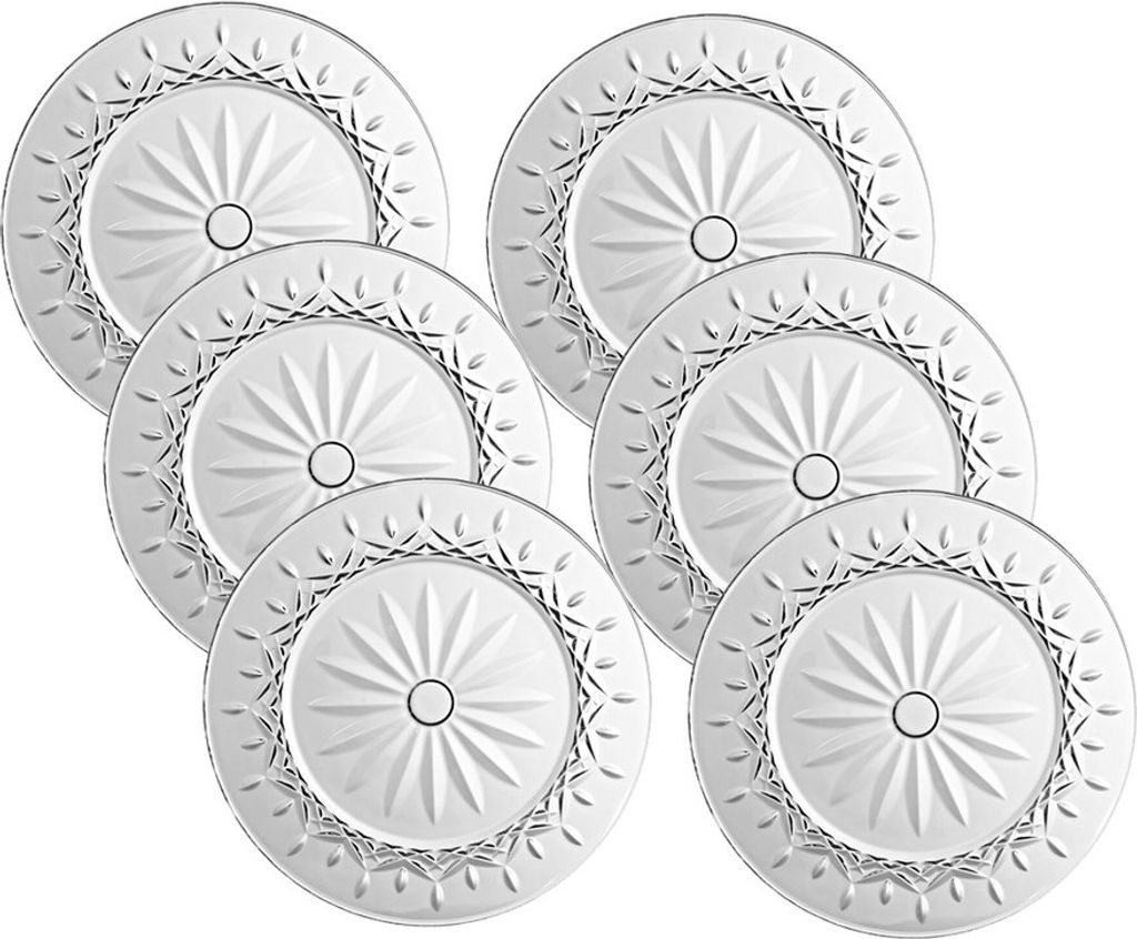 Glasteller 6er Set (26,5 cm) Produktbild 1
