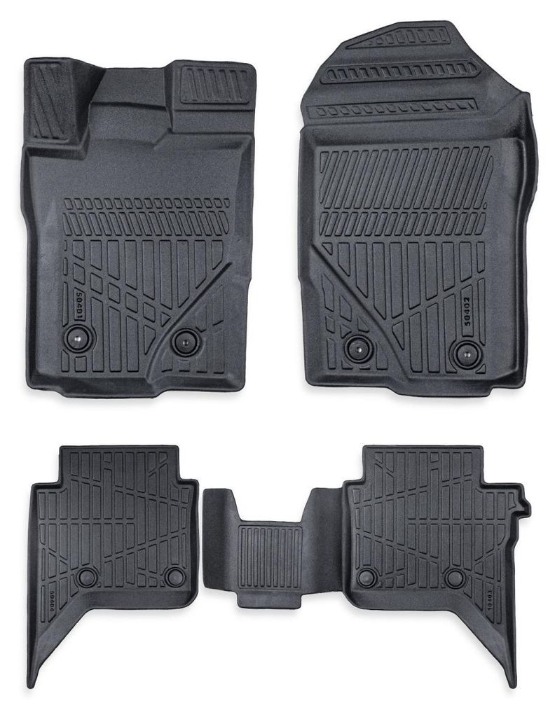 4-teiliges Set 3D-Gummimatten für den Innenraum Erpassan - VW AMAROK 2022+