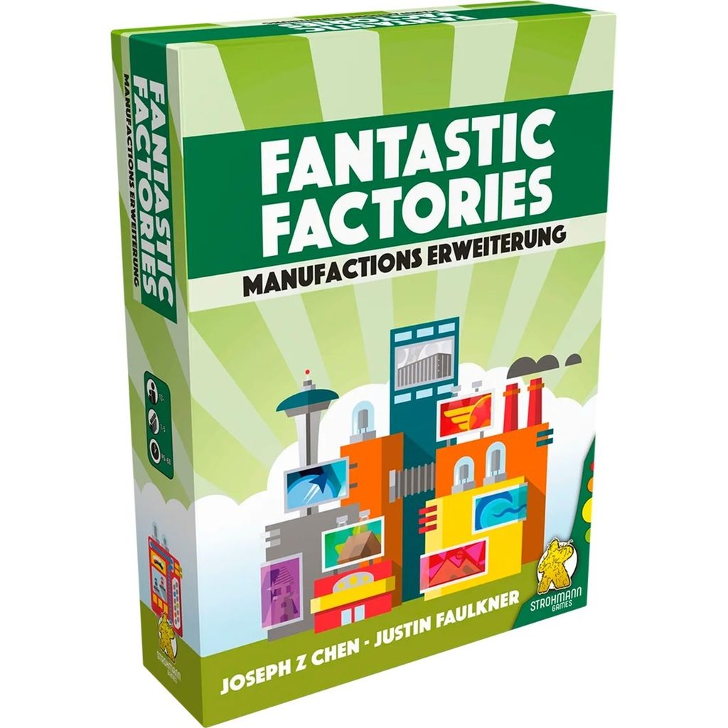 Fantastic Factories - Manufactions (Expansion) - Asmodee Obrázok produktu 