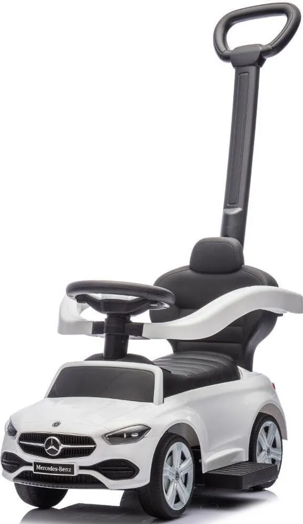 Porteur Bébé Mercedes 3v1 : Idéal pour les Balades et l'Apprentissage