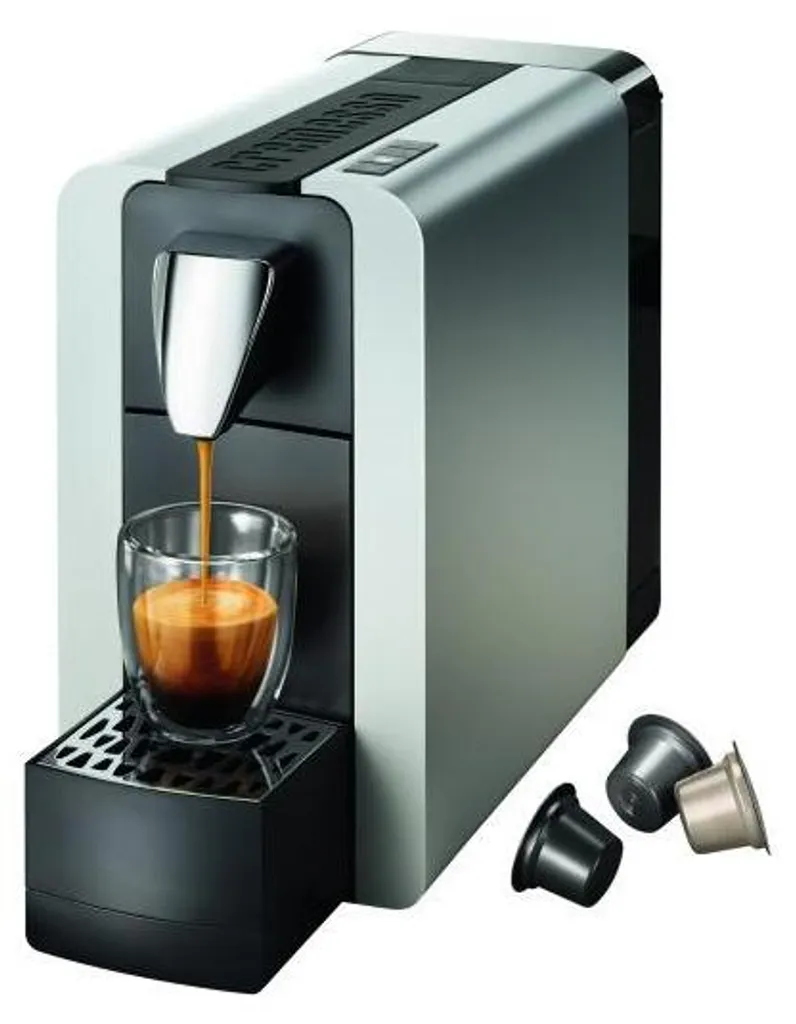 Cremesso Compact One II Shiny Silver Machine à capsules 19 bars argent