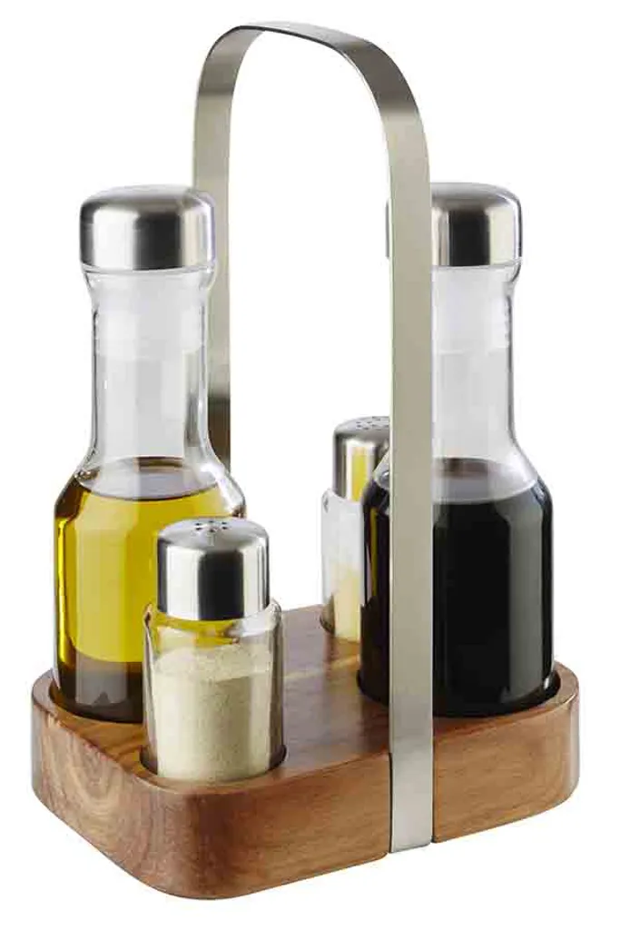 APS Menage Set Condimenti 4pz - Eleganza e Praticità per la Casa