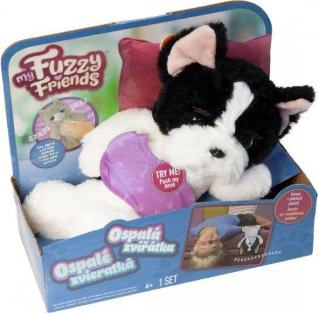 Doggie My Fuzzy Friends : Fini les Pleurs au Coucher avec ce Chiot