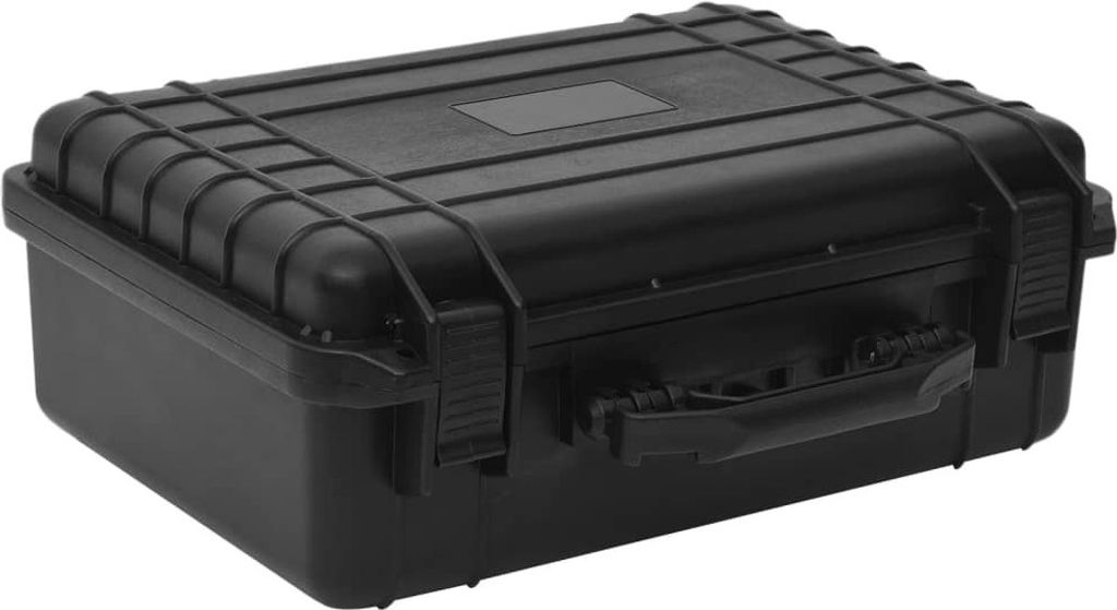 Flugkoffer Tragbar Schwarz 47x36x18 cm PP