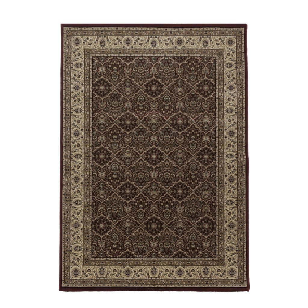Teppich Kurzflor Orientalisch Muster Polypropylen Gewebt Rot Rechteckig 120x170 | Kadima Design