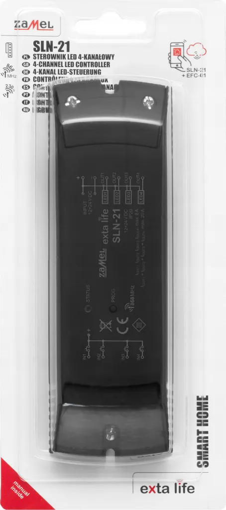 Contrôleur LED 4 canaux SLN-21 : solution pour éclairage multi-sorties - 10