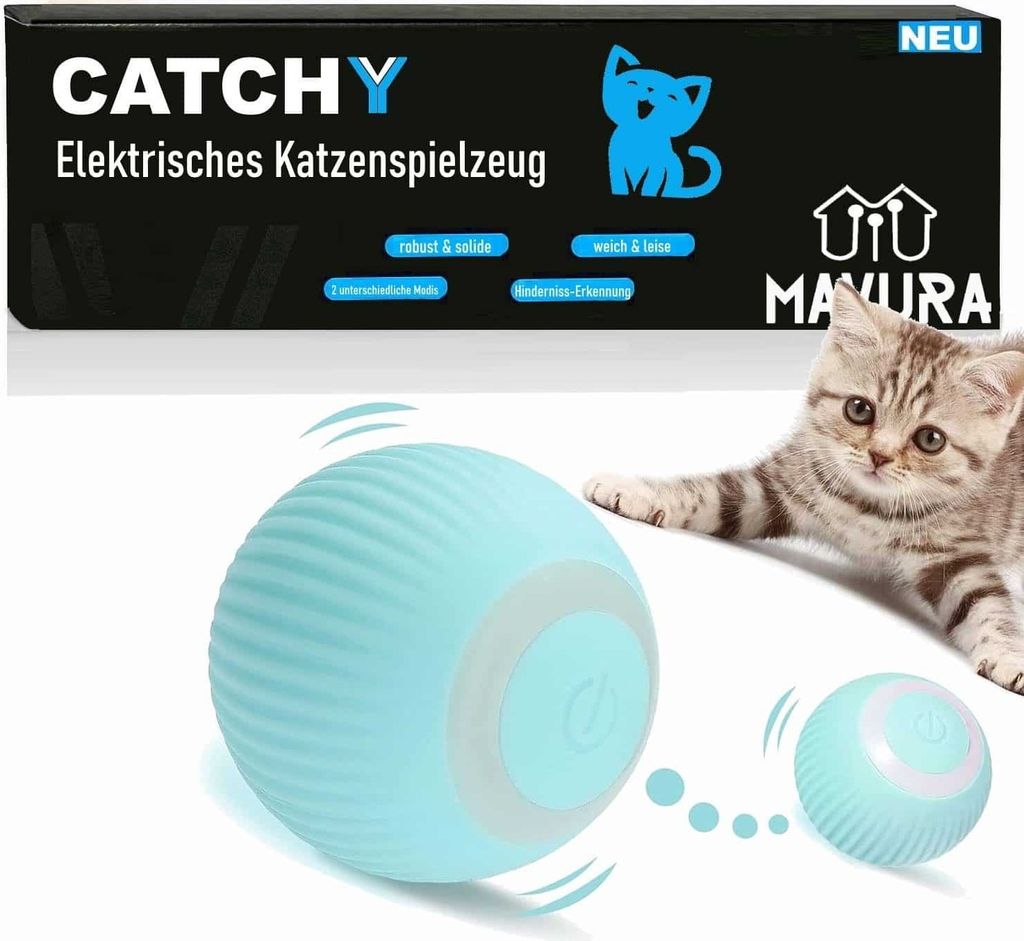 CATCHY Elektrisches Katzenspielzeug Interaktiver Produktbild 