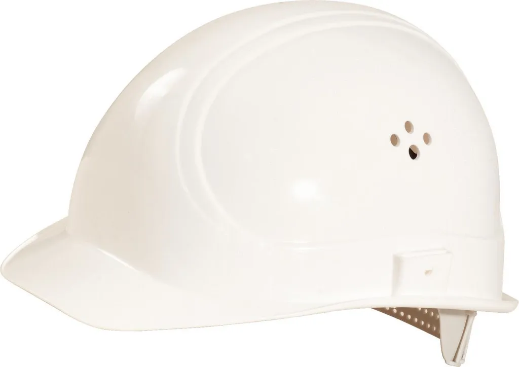 KS TOOLS 117.1608 Elmetto di Sicurezza Bianco - Protezione EN 397 Professionale