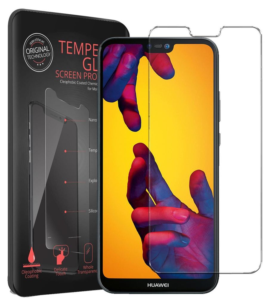 2x verre blindé pour Huawei P20 Lite verre film de Image du produit 