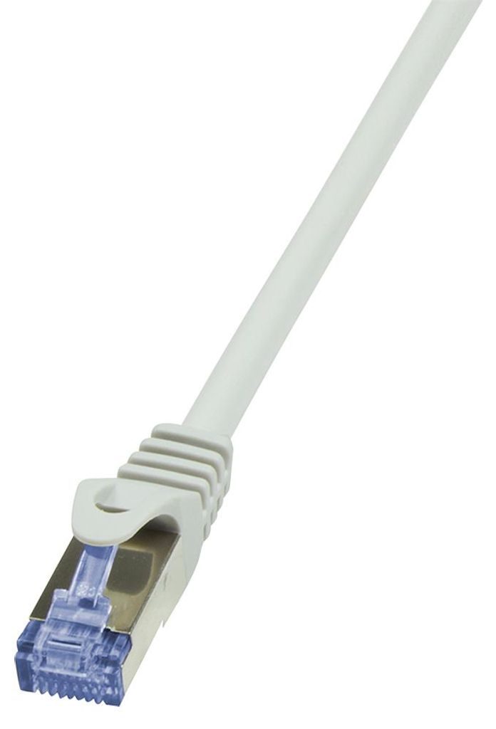 LogiLink Patchkabel Kat. 6A S/FTP 0,25 m grau Produktbild 