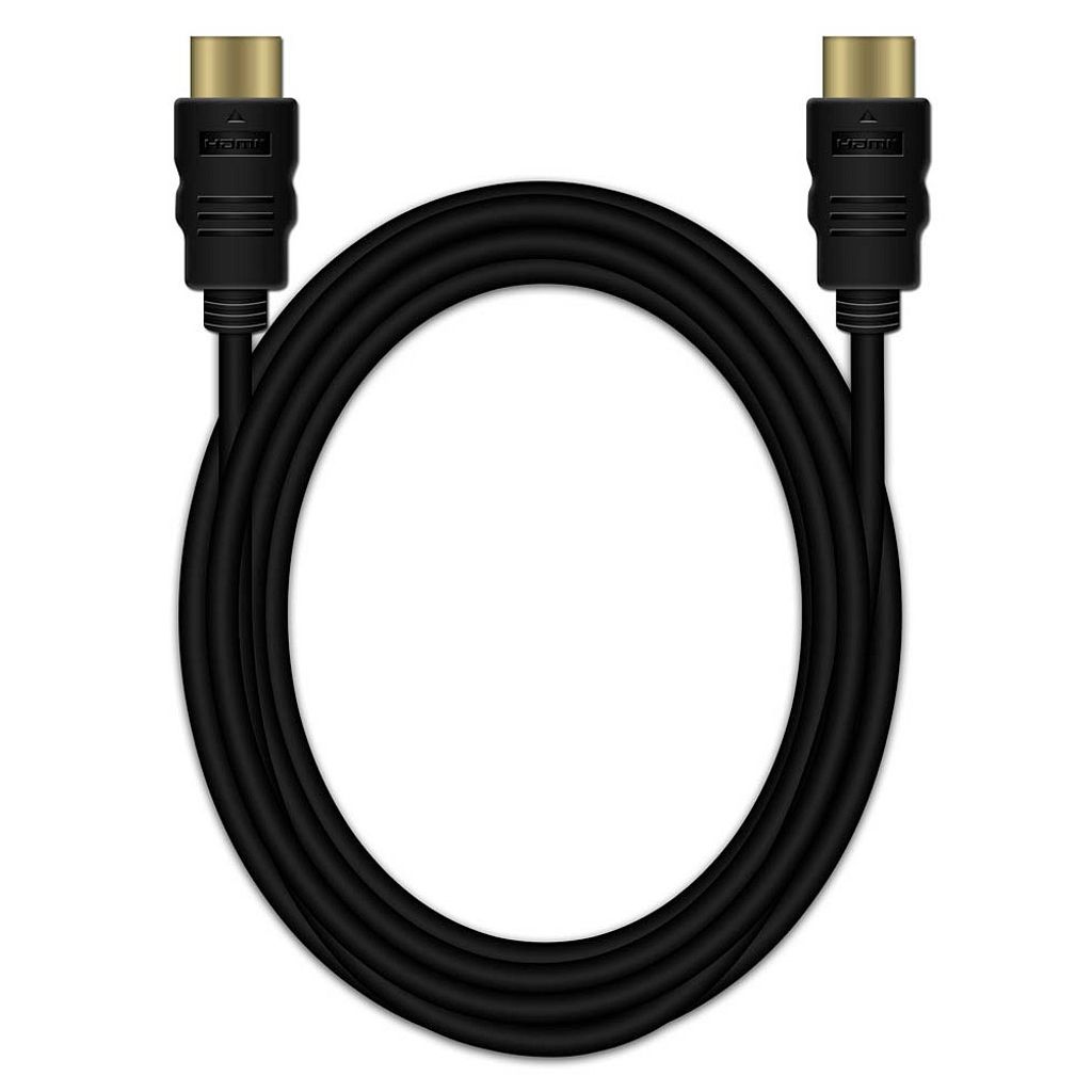 MediaRange HDMI-Kabel 1.4 Gold Connector,3m,black,Ethernet