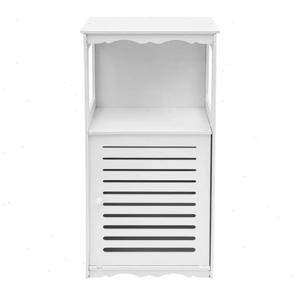 Rangement de salle de bain gain de place avec tiroirs coulissants PVC