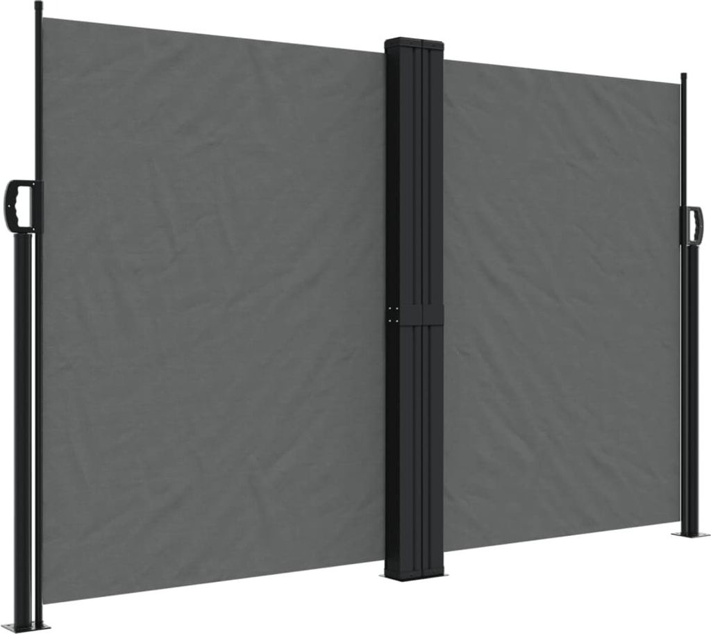 vidaXL Tenda laterale estensibile antracite 160x1200 cm Immagine del prodotto 