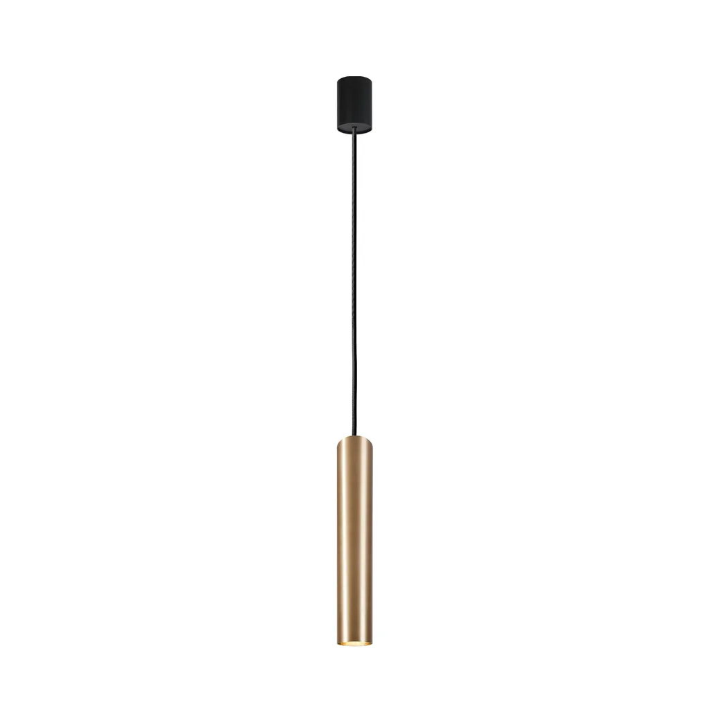 Lustre EYE Laiton-Noir 1xGU10 Nowodvorski Lighting - Luminaire 120x5 cm
