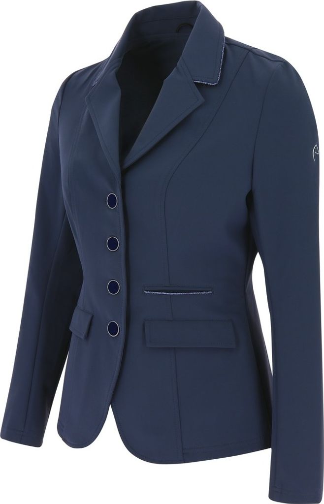 EQUITHÈME Aachen Turnierjacke für Damen, Farbe:marineblau, Größe:Damengröße 44