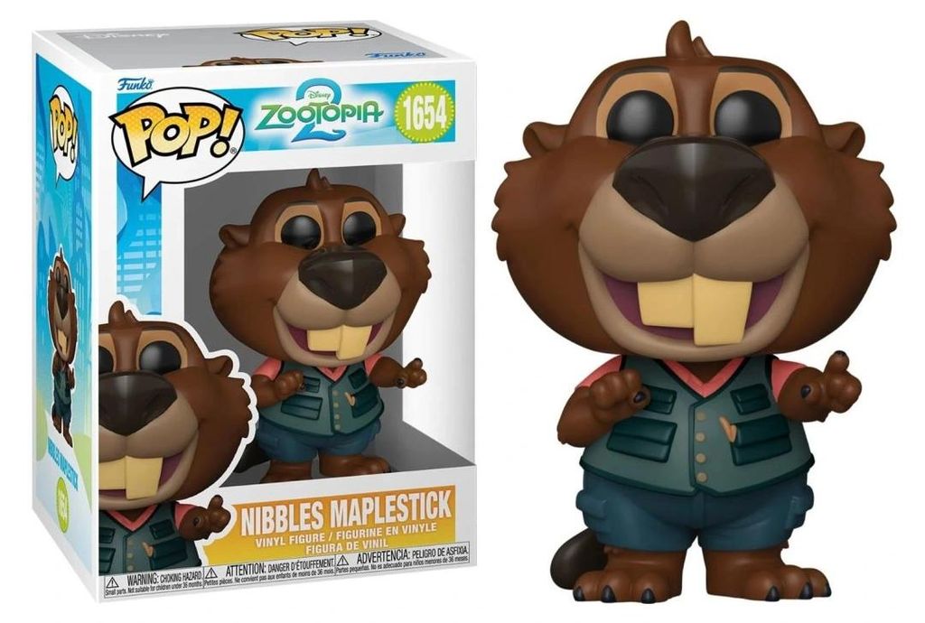 Zoomania 2 POP! Movies in vinile Nibbles Maplestick 9 cm Immagine del prodotto 