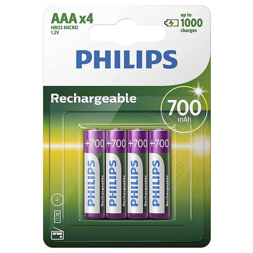 Philips Batteria ricaricabile R03B4A70/10 Immagine del prodotto 