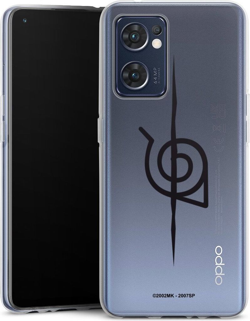 DeinDesign Handyhülle für Oppo Find X5 Lite Silikon Hülle Case Smartphone Schutzhülle Naruto Shippuden Sasuke Konoha